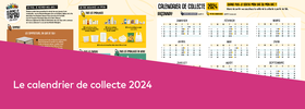 Bandeau illustrant de calendrier de collecte 2024