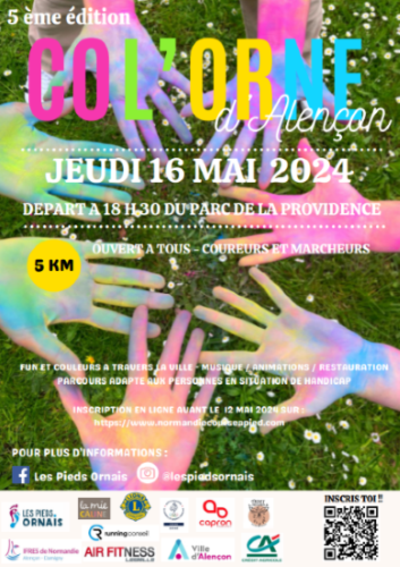 affiche de l'édition 2024 de Col'Orne