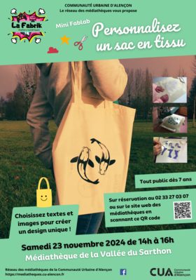 affiche atelier mini fablab