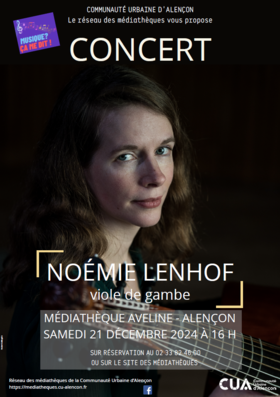 affiche du concert de Noemie Lenhof